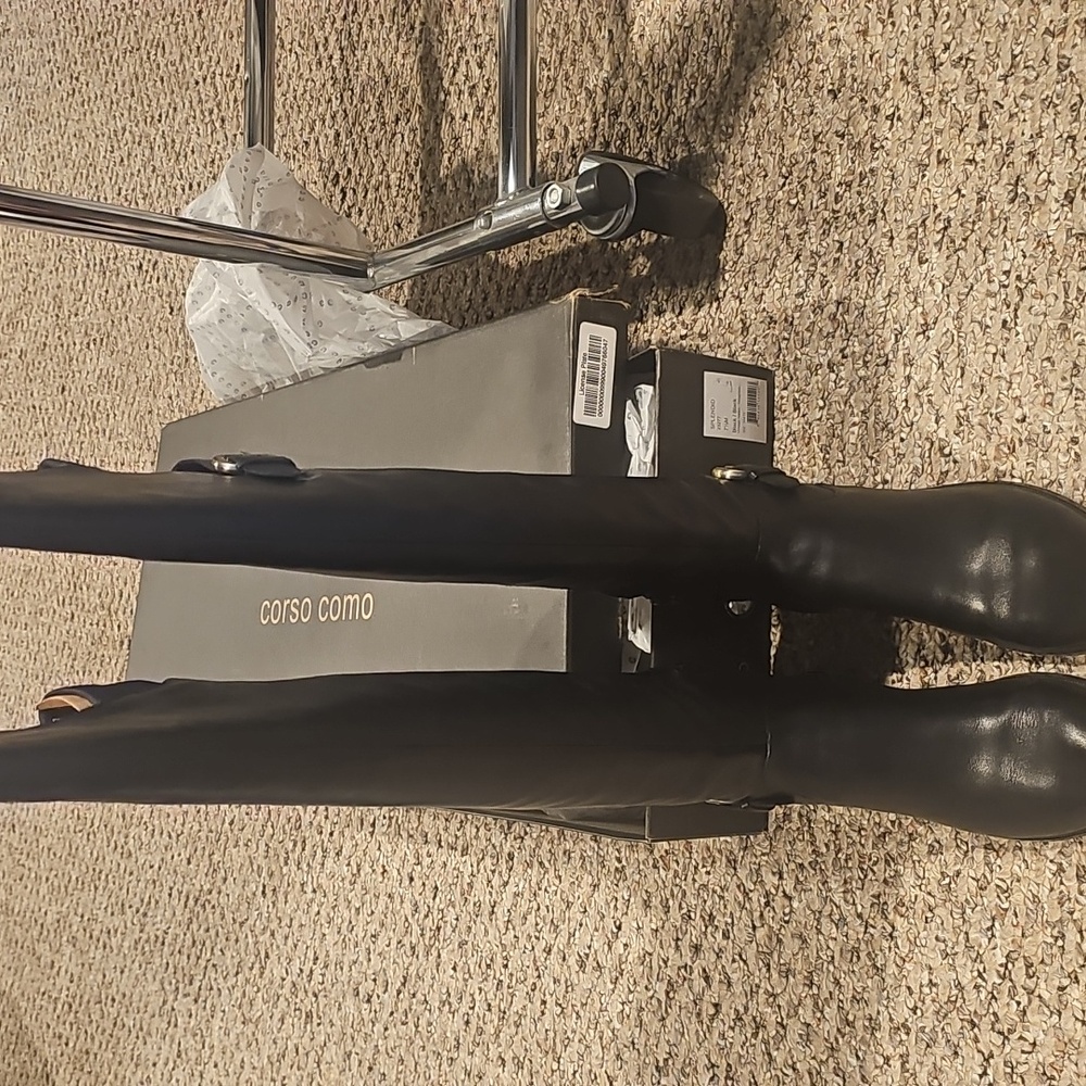 Corso Como Splendido over the knee boots. black..size 7 1/2.excellent condition. - Picture 4 of 9